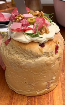 Pan dulce Salado